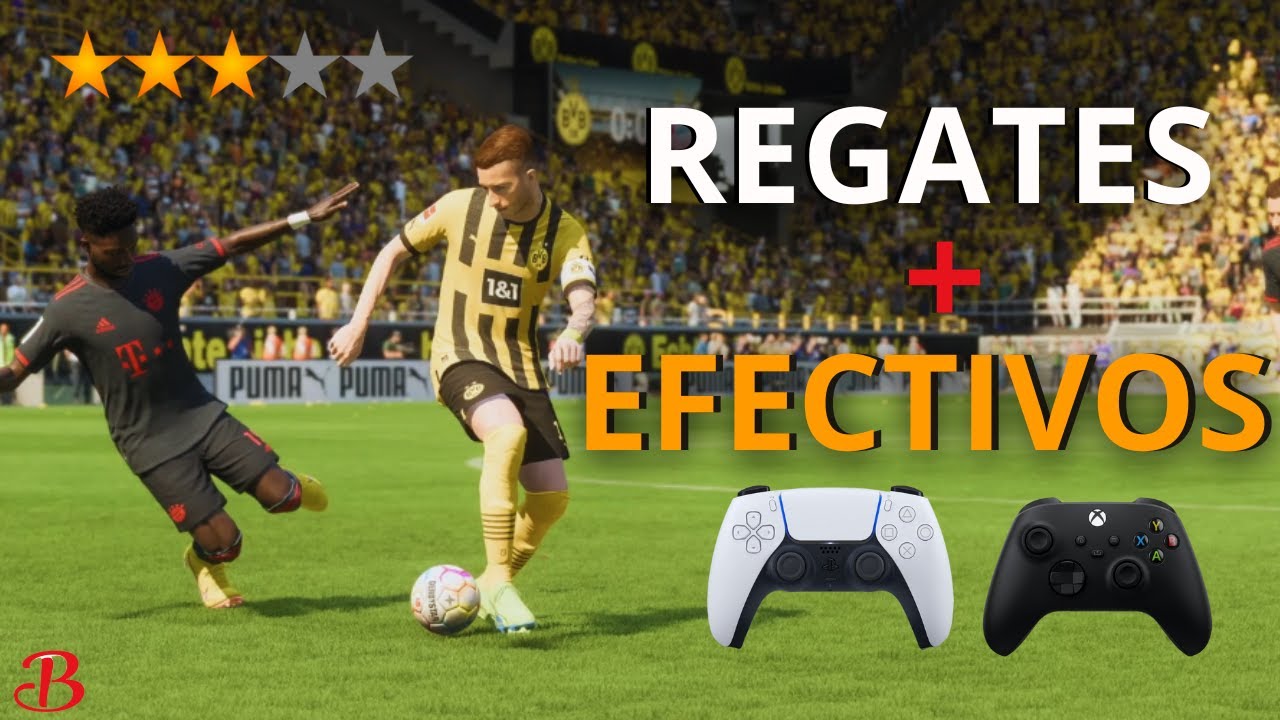 Los REGATES MAS EFECTIVOS 23 Tutorial | Regates MAS efectivos FIFA 23 3 estrellas | Regates FIFA 23⚽