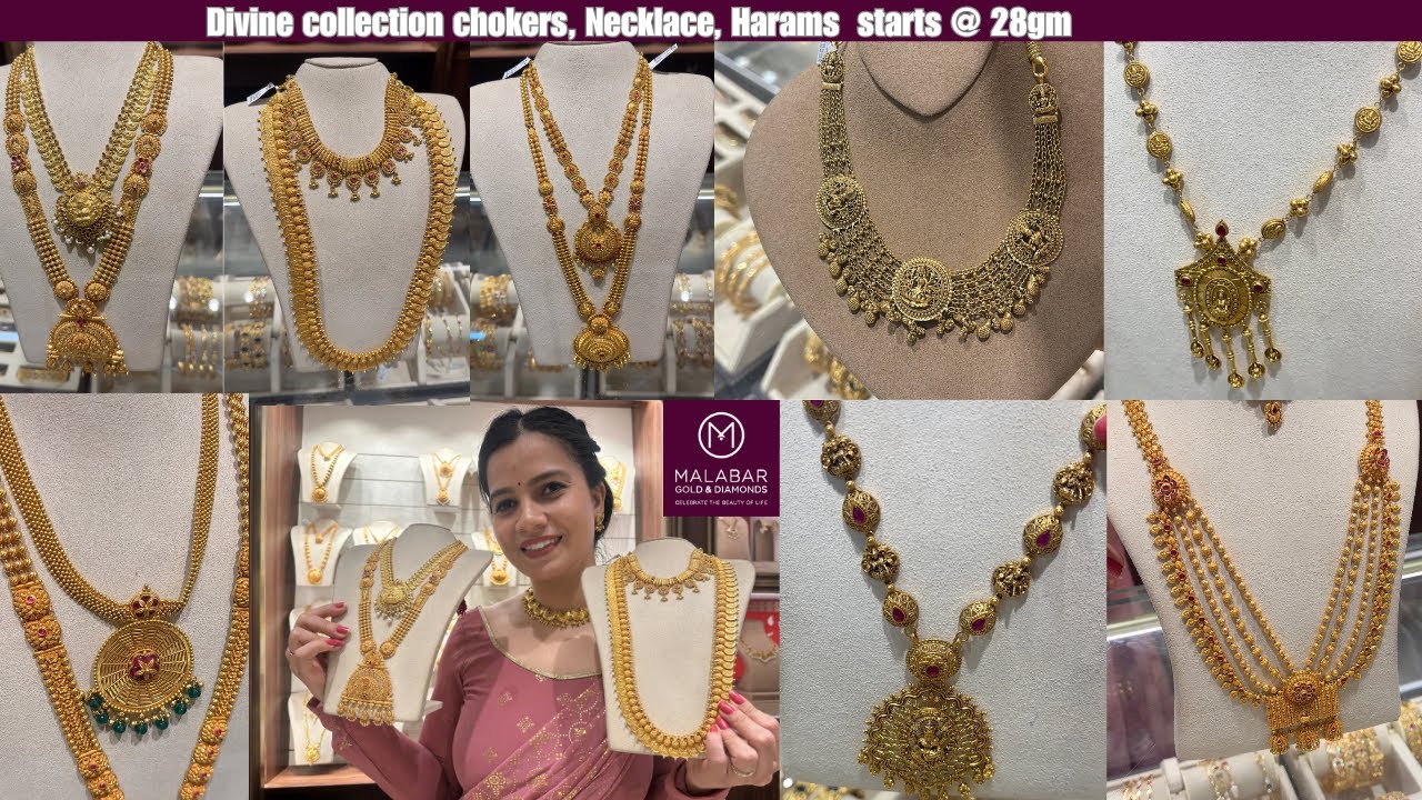 Malabar Gold Divine Collection 💫 | Akshaya Tritiya Must-Haves with Prices |Gold Necklace Designs