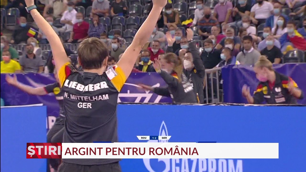 Rom&acirc;nia a pierdut finala Campionatului European la tenis de masă
