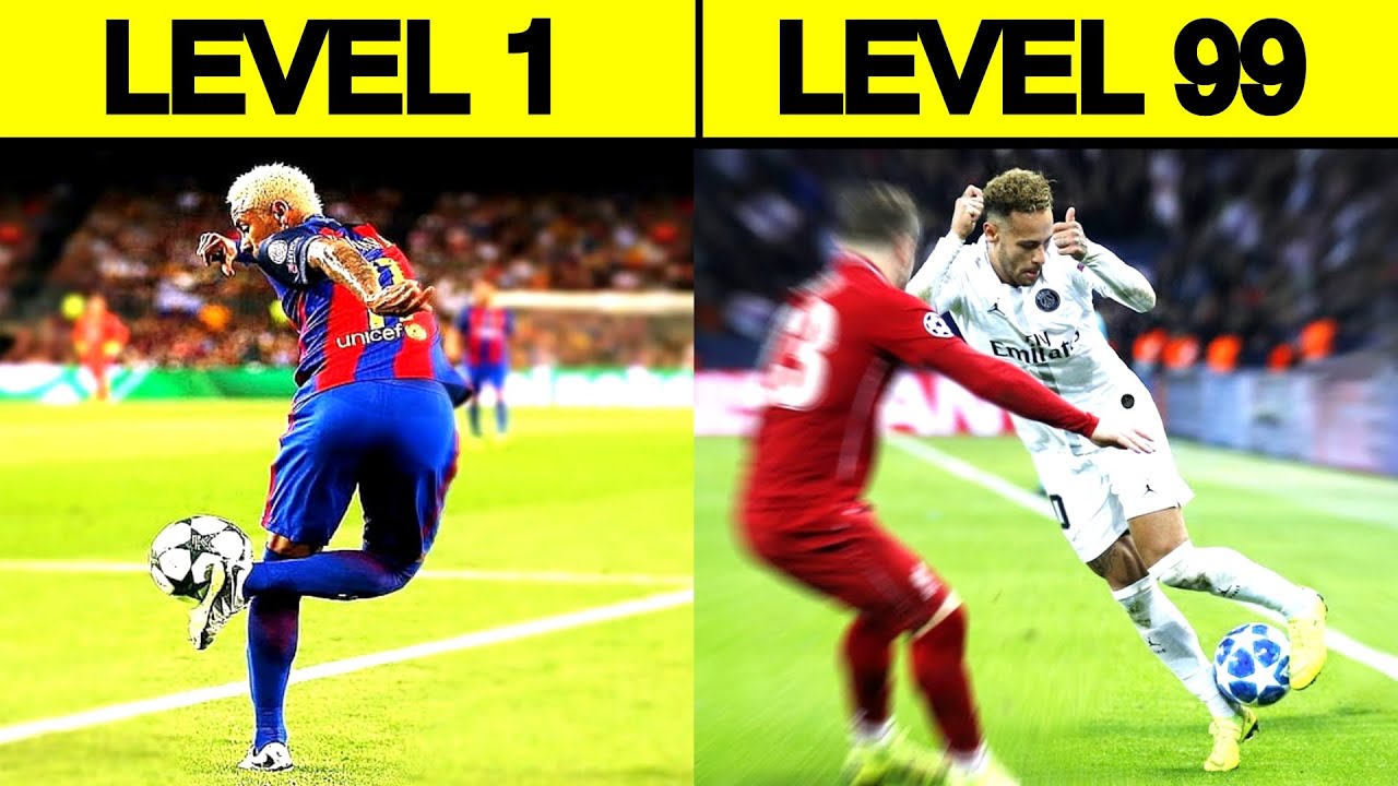 LEVEL 1 DEN LEVEL 100 E KADAR NEYMAR IN EN GÜZEL ÇALIMLARI !