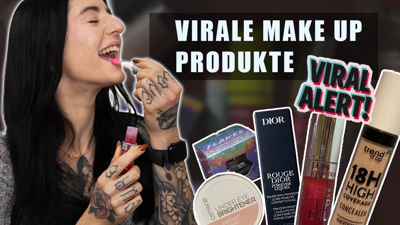 VIRALE MAKE UP PRODUKTE im Test. Sind sie den HYPE wert?  |DIOR, Essence Lip Oil, NYX uvm.| SUSANNA