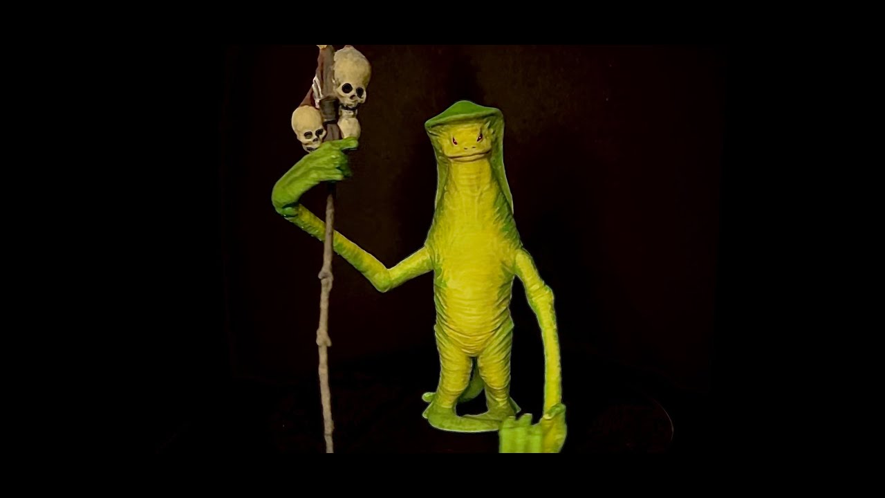 CUSTOM STAR WARS BLACK SERIES Amanaman (Amani Jabba's palace denizen) Model by Charveys3d