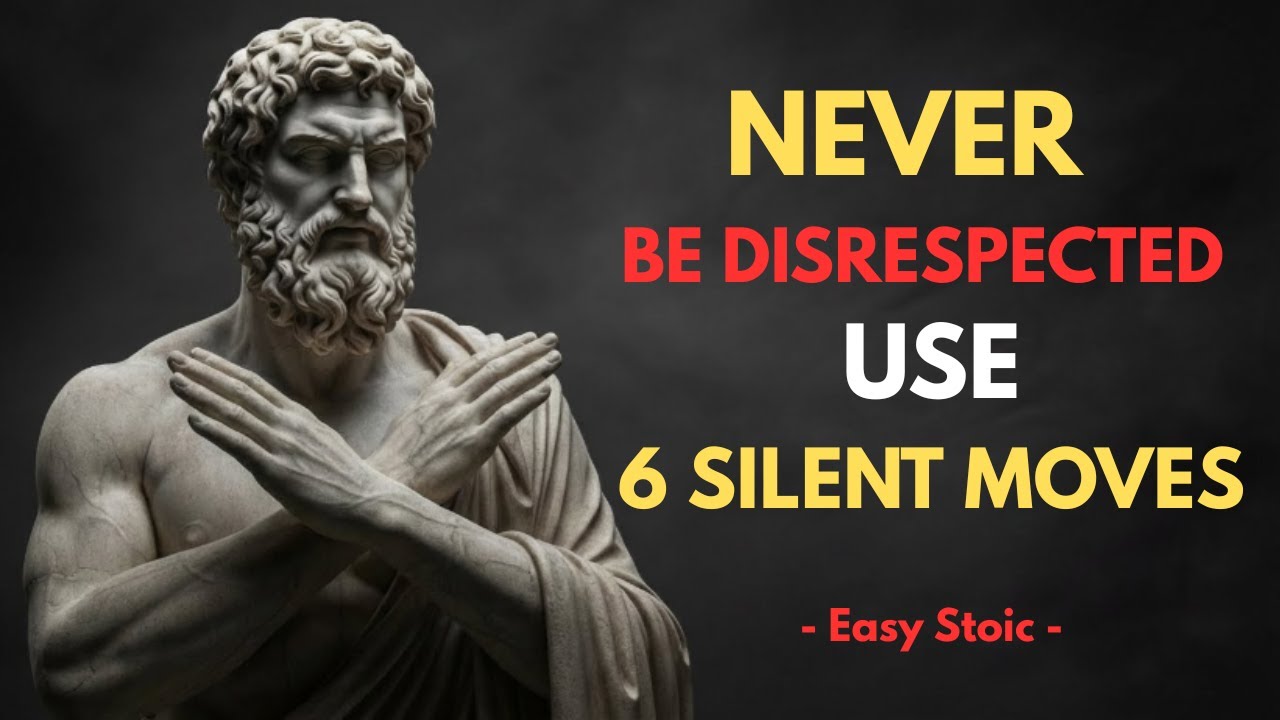 Use These 6 Silent Moves — They’ll Never Disrespect You Again | Stoic Philosophy