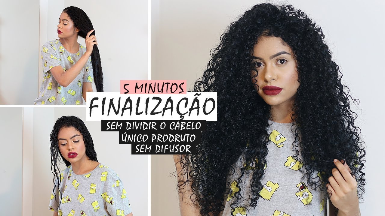 FINALIZEI MEU CABELO CACHEADO COMPRIDO EM 5 MINUTOS!!!