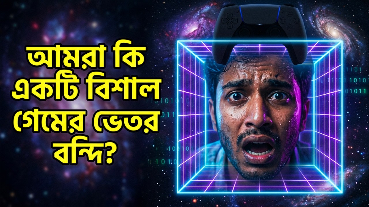 আমরা কি একটি বিশাল গেমের ভেতর বন্দি? | Simulation Theory Explained in Bangla