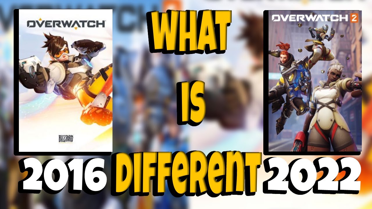 DIFFERENCES OF OVERWATCH 1 TO OVERWATCH 2 -  SHOULD YOU PLAY?
