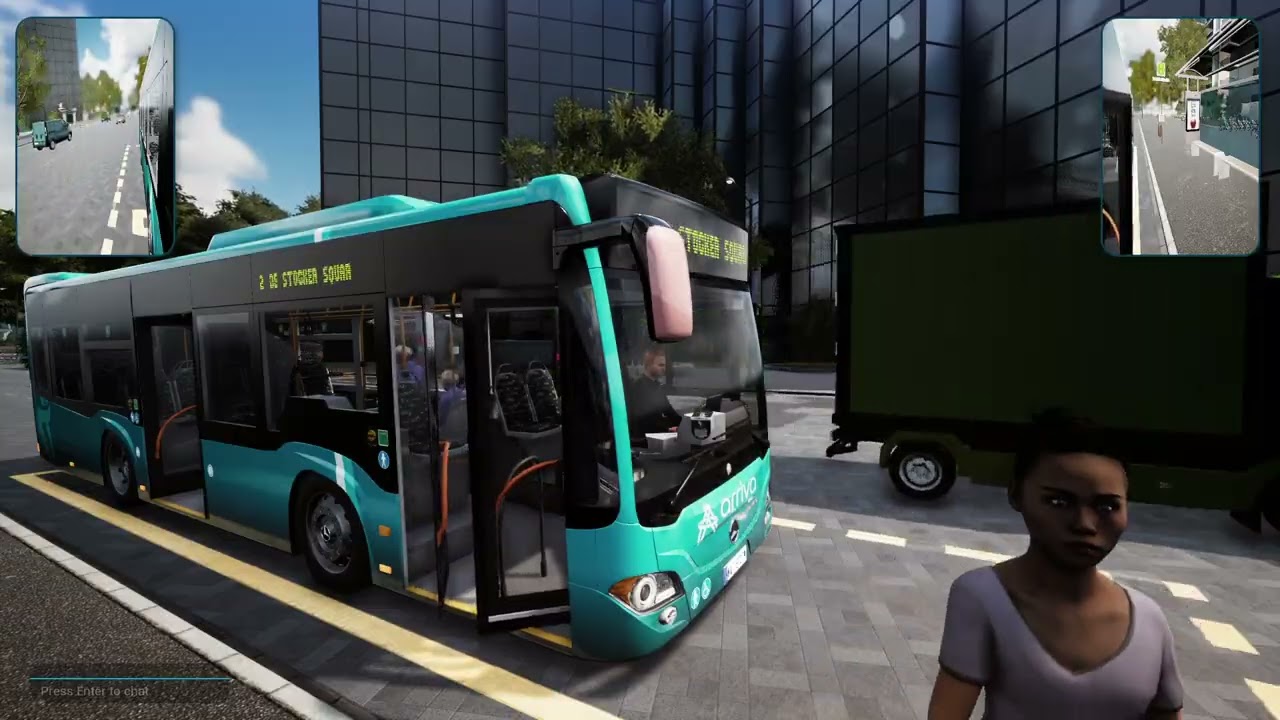 A bugged passenger was left at the bus stop and I got a fine. Bus Simulator 18