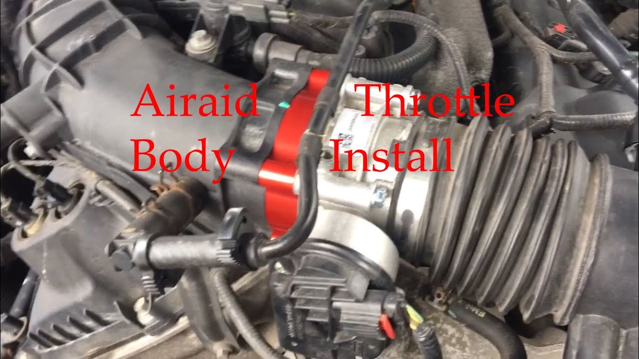 Airaid Throttle Body Spacer Install