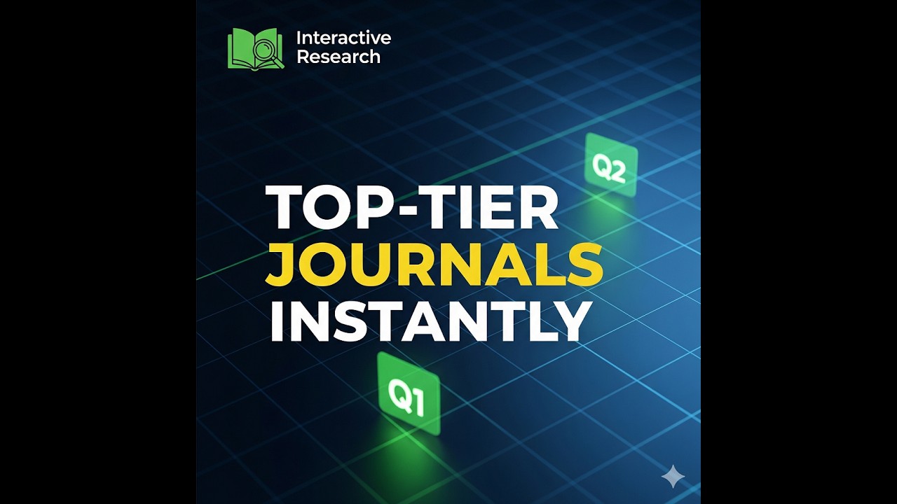 The Secret to Identifying Top-Tier Journals Instantly on Google Scholar!