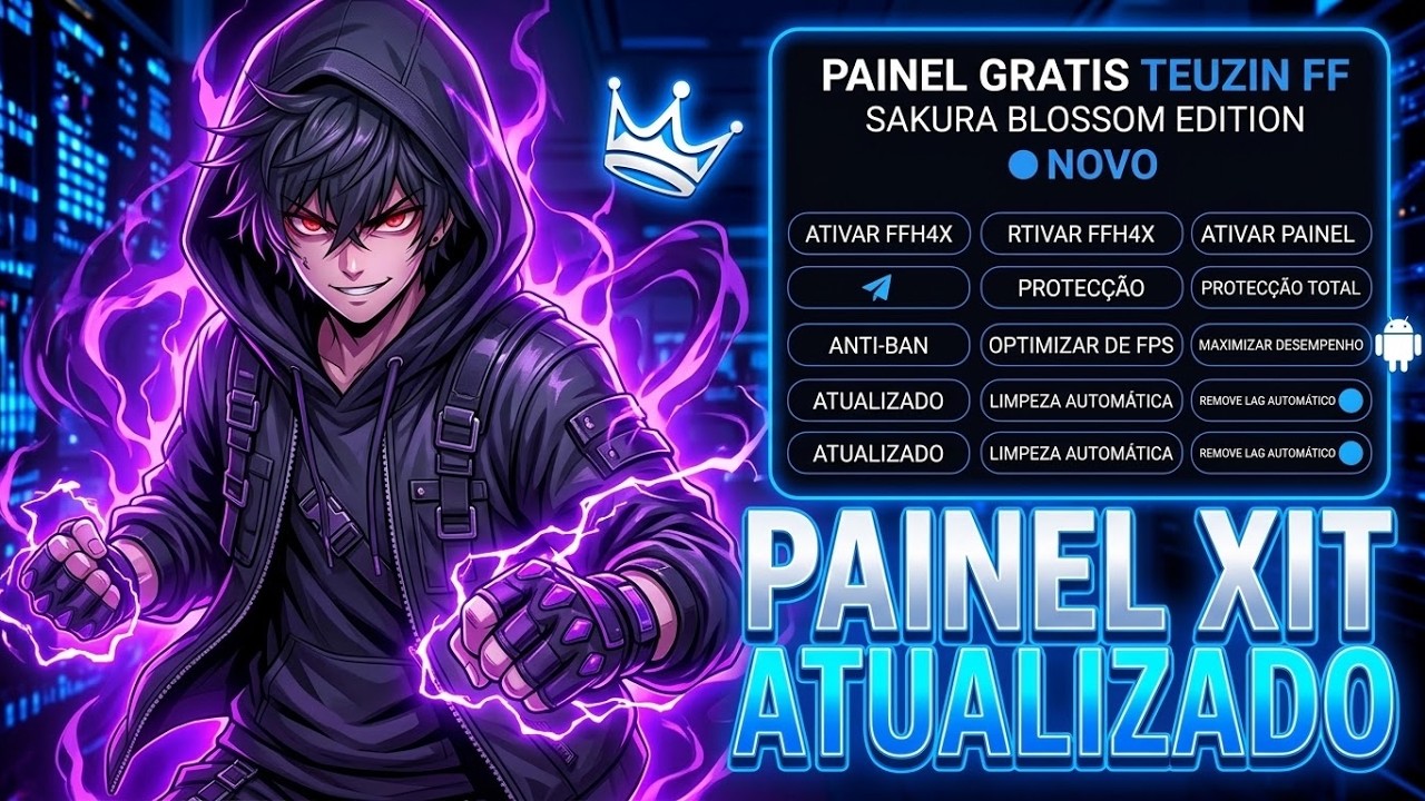 XIT FF 2026 ATUALIZADO😈PAINEL XITANDROID & iOS GR&Aacute;TIS | 100% HS DOWNLOAD MEDIAFIRE LINK DIRETO!