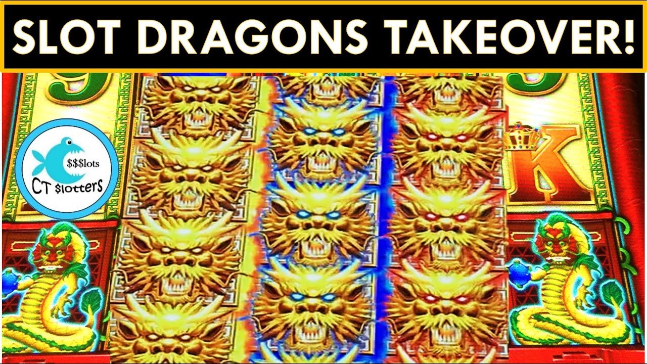 WINNING ON DRAGON THEMED SLOT MACHINES!