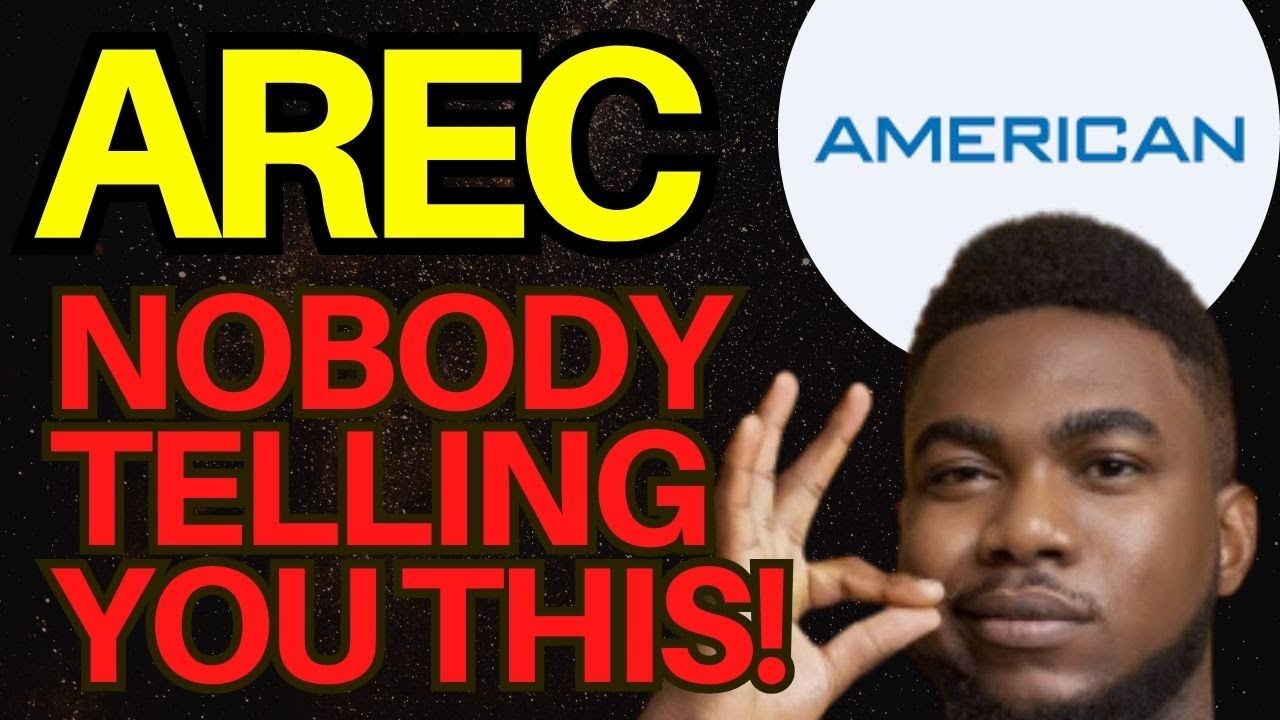 AREC Stock MONDAY CRAZY! (updates and alerts) American Resources