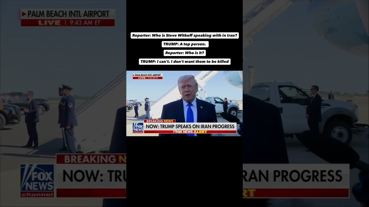 Президент Трамп отказался назвать имя иранского контакта, с которым, по сообщениям, поддерживает ...
