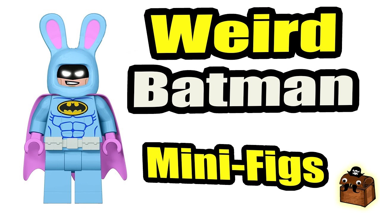 Weird Batman LEGO Custom Minifigures 2017