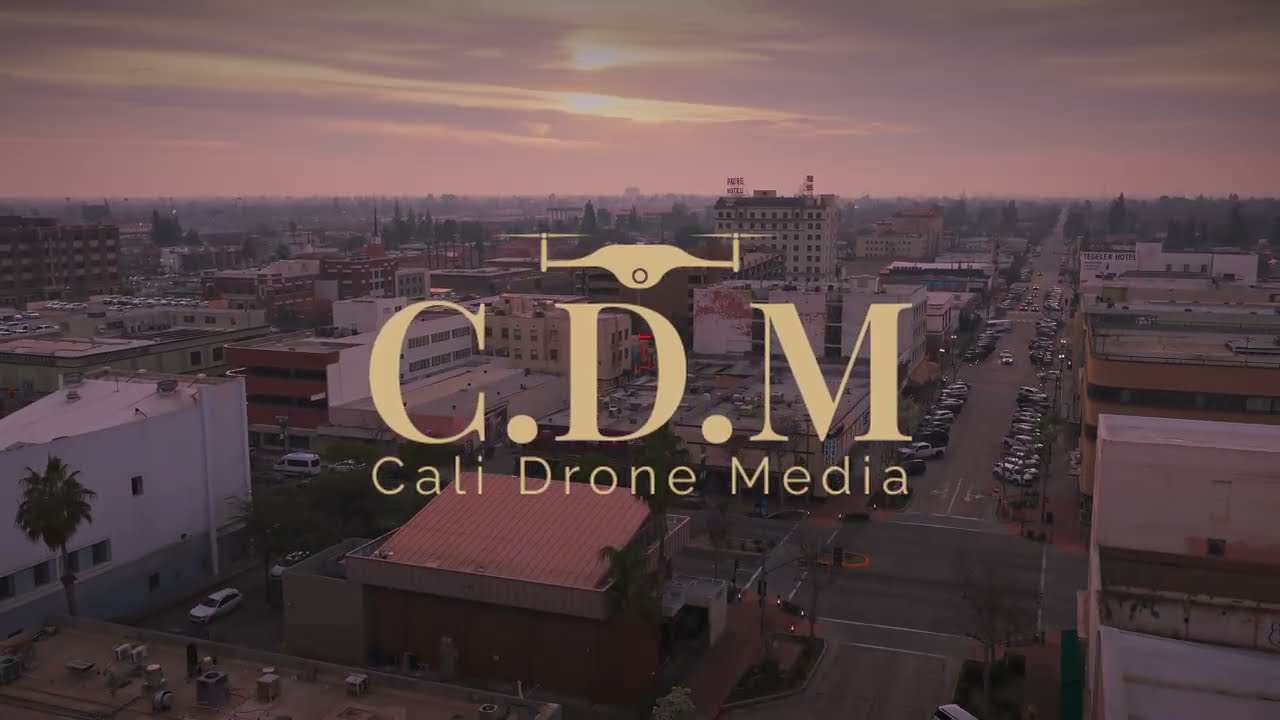 4k Drone video of Downtown Bakersfield 2026