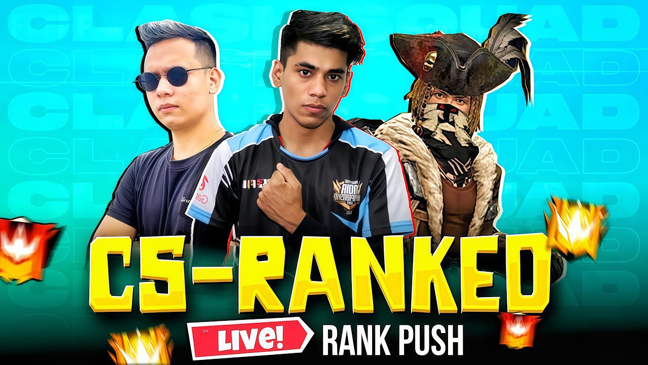 🔴[Live] Universe Top 1 Squad👽TOP 1 CS Push🤞  - Free Fire Live !!
