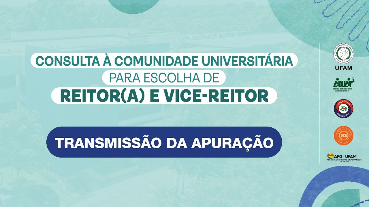 Apuração da Consulta à comunidade universitária para escolha de Reitor(a) e Vice-reitor (1 turno)