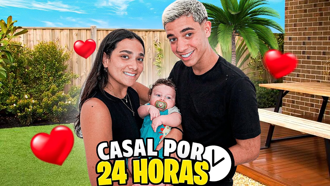 VIRAMOS UM CASAL POR 24 HORAS!
