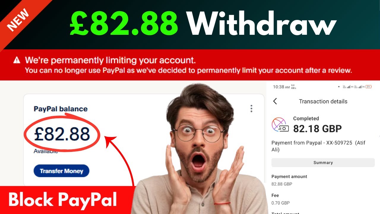 How to Withdraw Money from Blocked PayPal Account in 2026 - 🔴 Live Proof