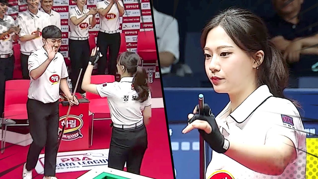 팀리그 합류한 당구아이돌, 첫 승리는 주장과 함께!｜명장면｜웰컴저축은행 PBA팀리그 2025-26