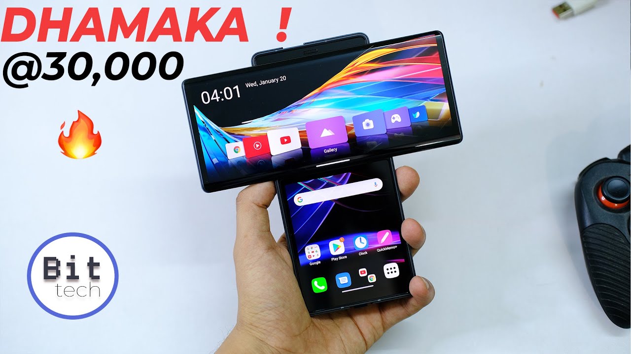 LG Wing At Rs. 30,000 Unboxing - BUMPER DEAL YA CLEARANCE !