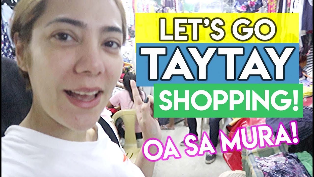 TAYTAY SHOPPING NAMAN TAYO! NA MEJO FAIL? (OA SA MURA! )| Nina Rayos 💋
