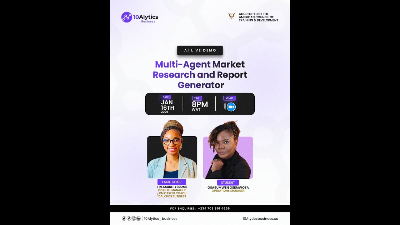 Multi-Agent Market Research and Report Generator