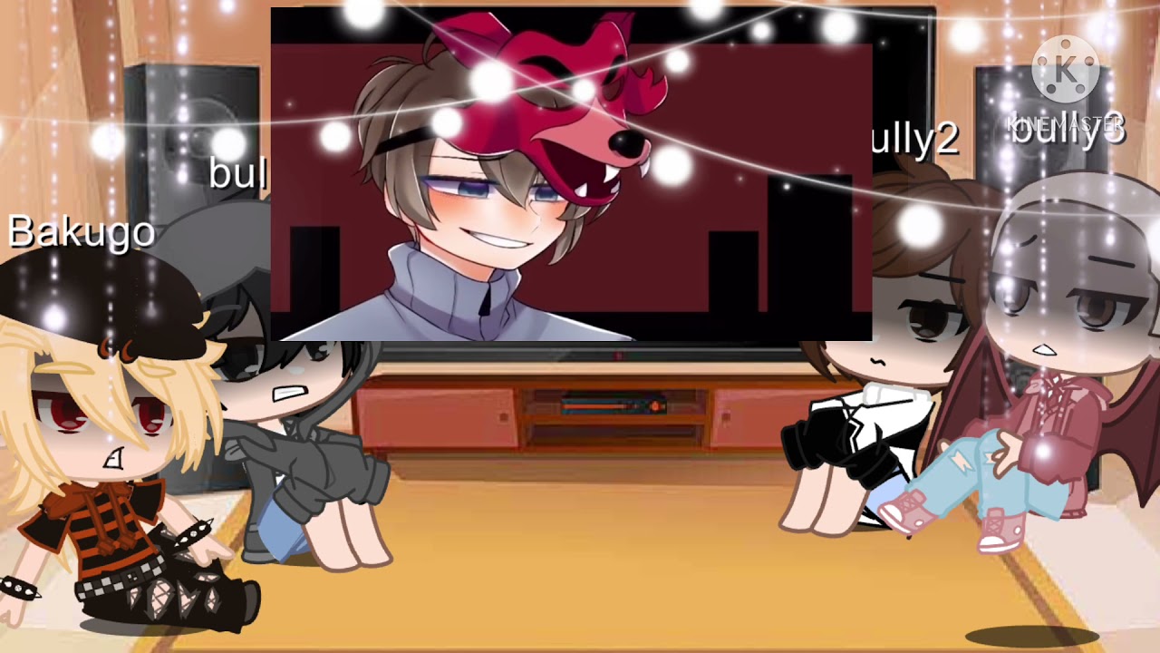 Part 3 de Deku bullie react Izuku afton /fr