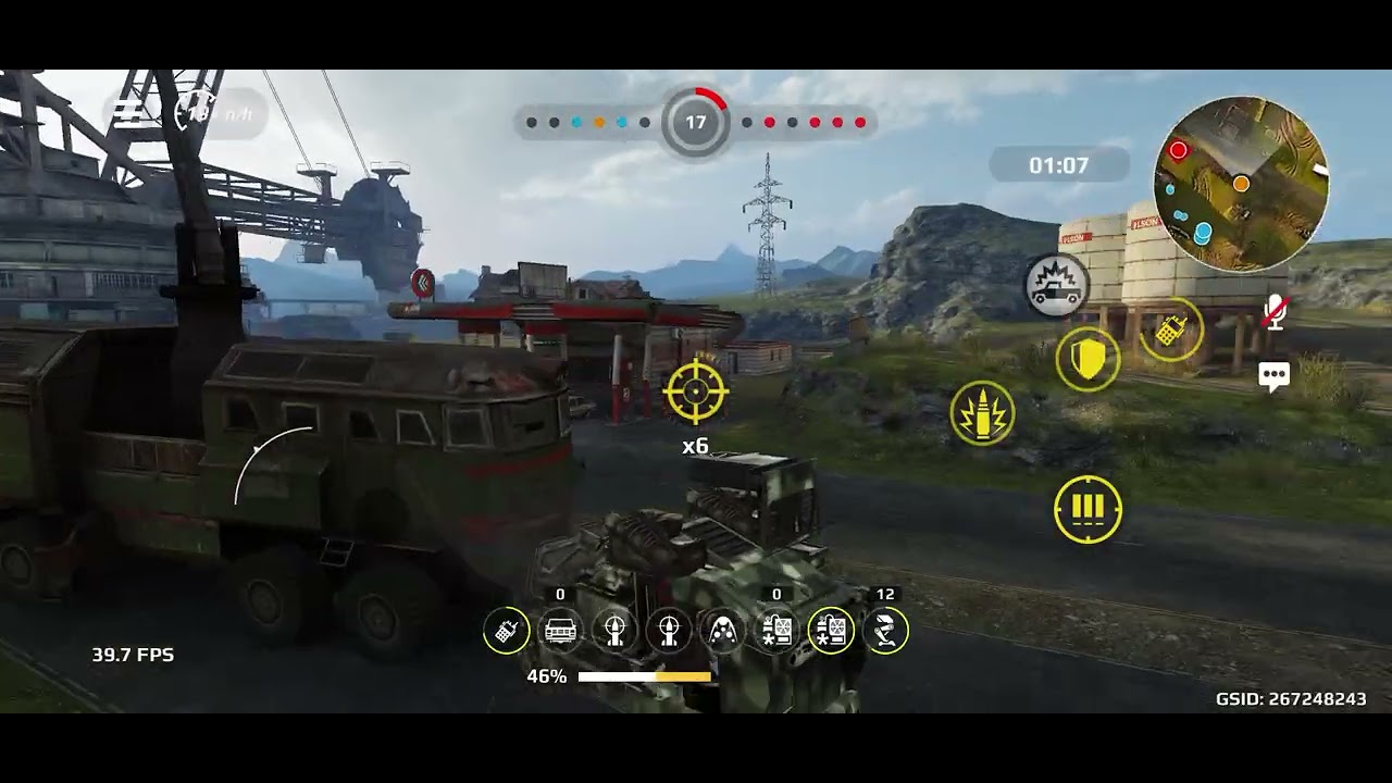 Crossout mobile with Fang Zanitous 🐺😎, Now in HD 😎￼