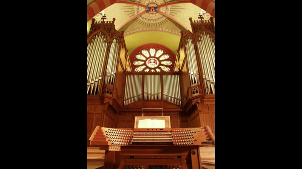 Frédéric Chopin - Nocturne op.9 n°2 - Dudelange Organ (Hauptwerk)