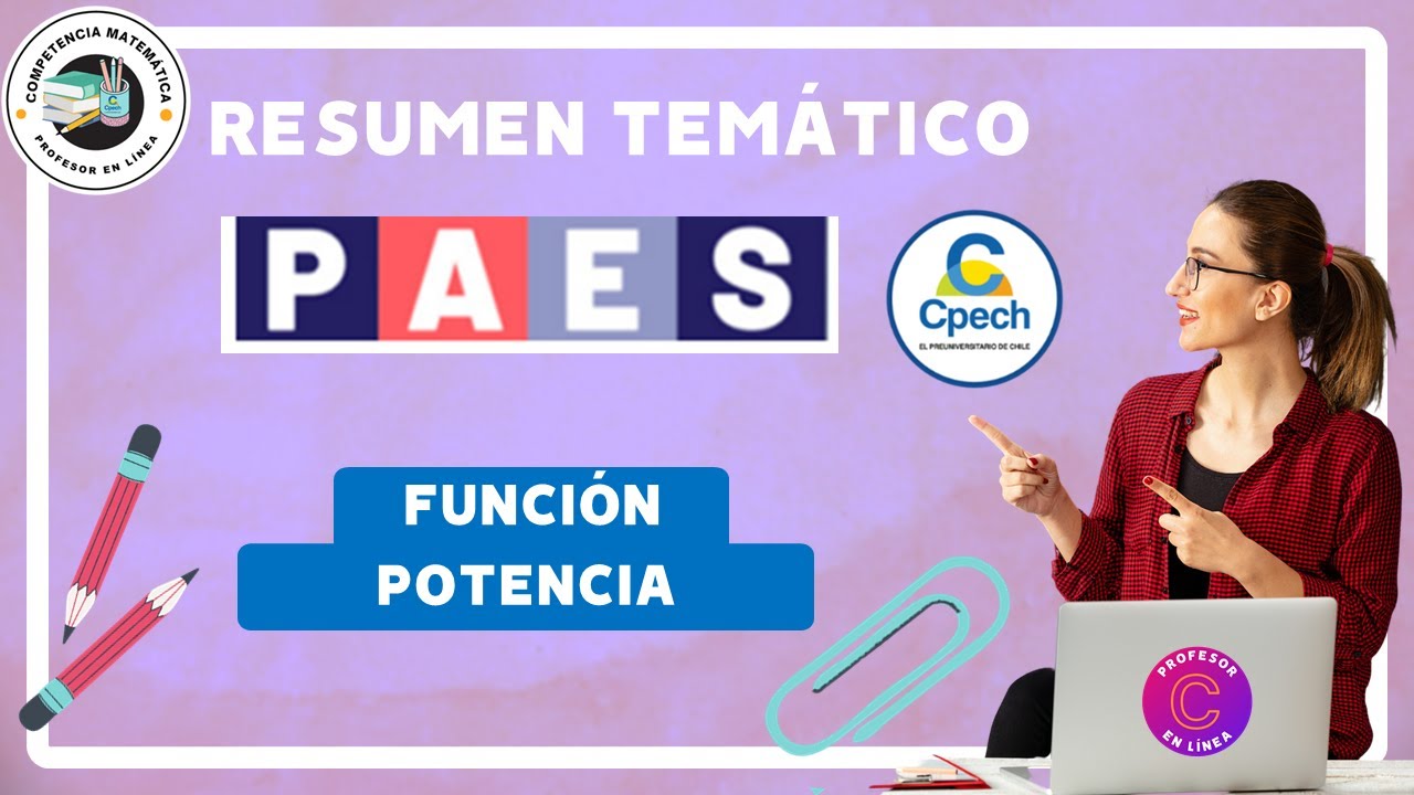 Función Potencia: Representación gráfica (par e impar) en la PAES M2, eje Álgebra y funciones