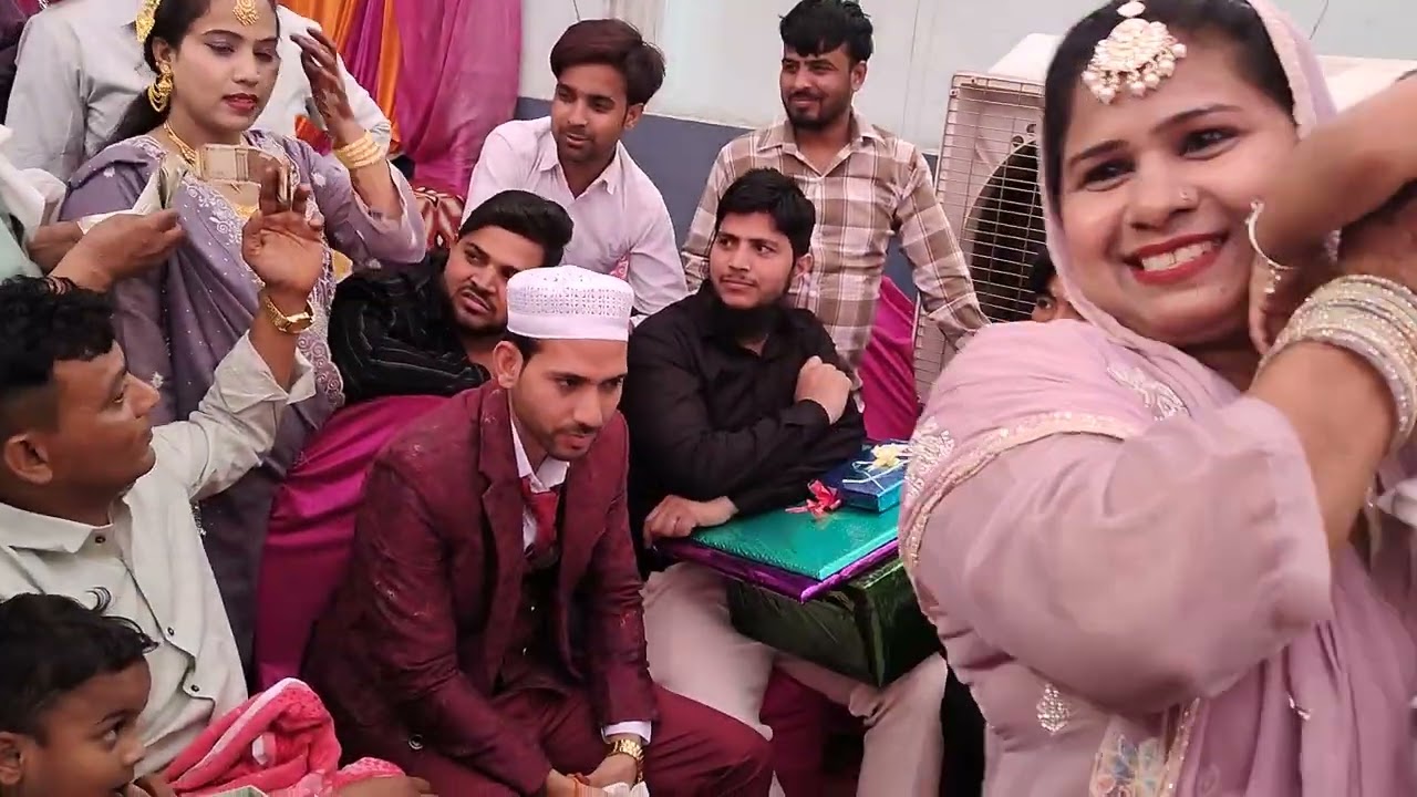 Muslim Cast Weding Rasm Of Salaami Saali Jija ki Shoes Hide