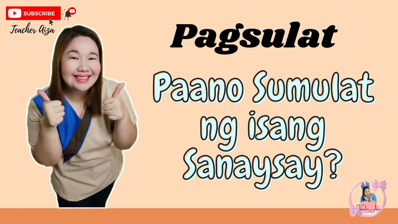Paano Sumulat ng Mahusay na Sanaysay?