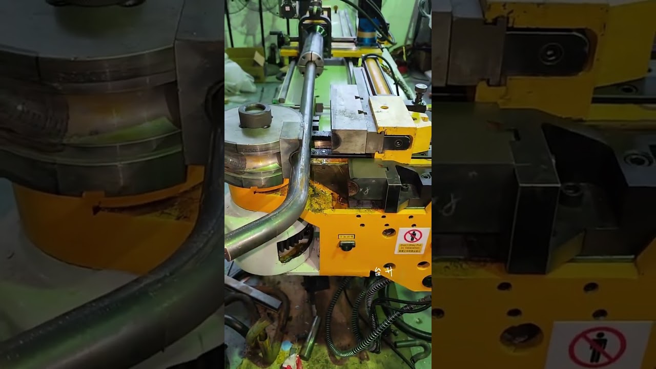 pipe bending machine, CNC pipe bending machine #viralvideo #youtubeshort