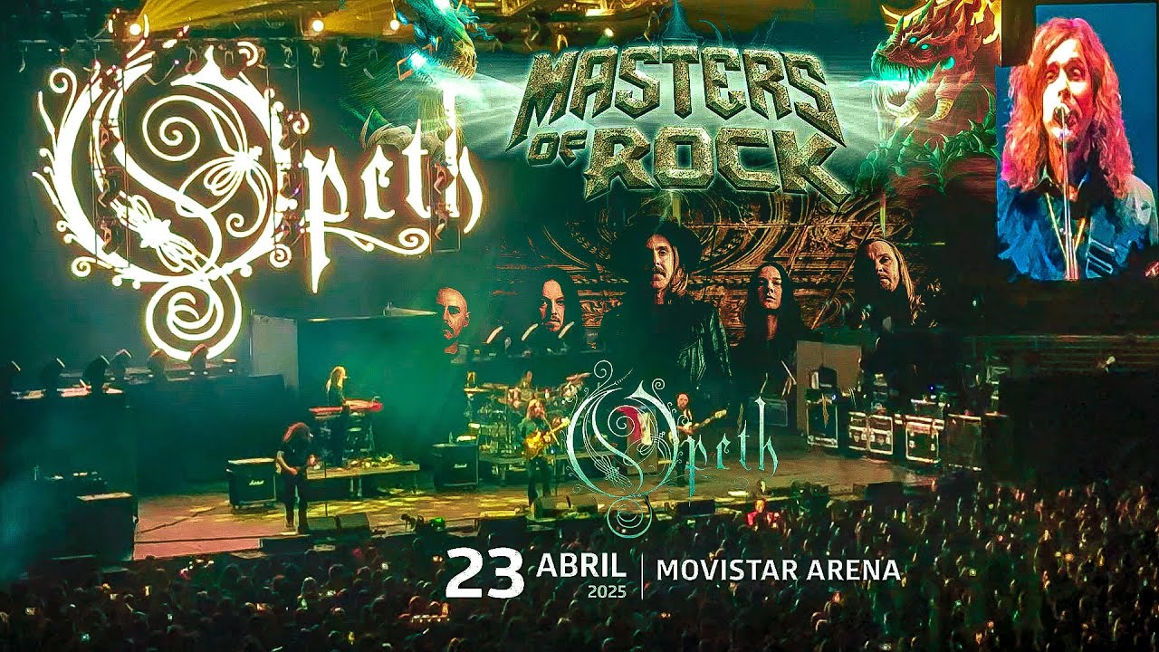 OPETH EN VIVO @ MASTERS OF ROCK CHILE 2025 | 23-04-2025
