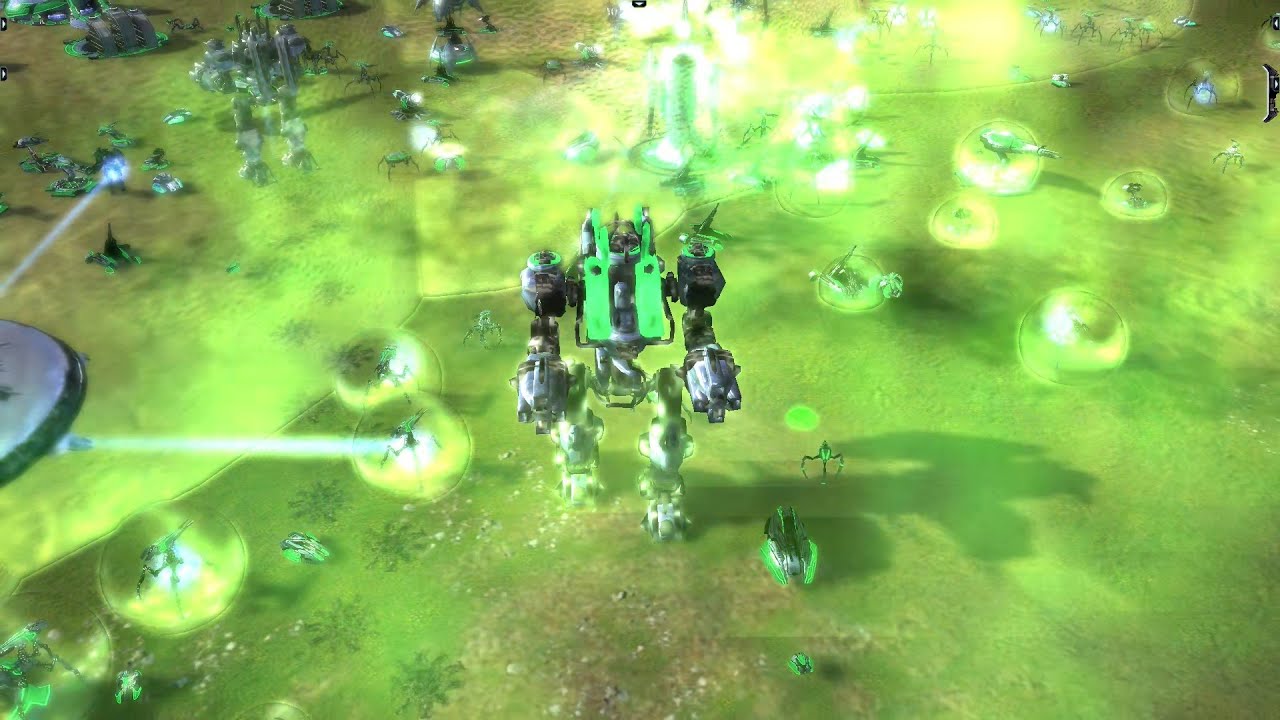 Aeon vs Cybran - LOUD AI vs LOUD AI - Supreme Commander Forged Alliance