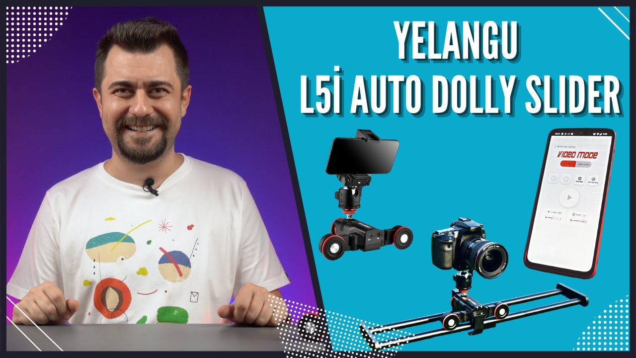 Bu sefer olmuş ! Yelangu L5i Auto  Dolly + Slider | Detaylı İnceleme