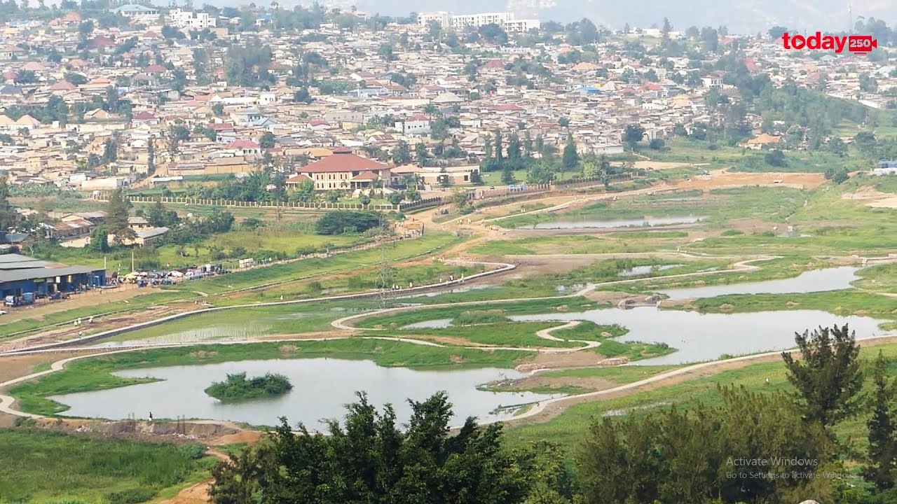 Reba ukuntu ibishanga byose byo muri Kigali biriguhindurwa ahantu nyaburanga 