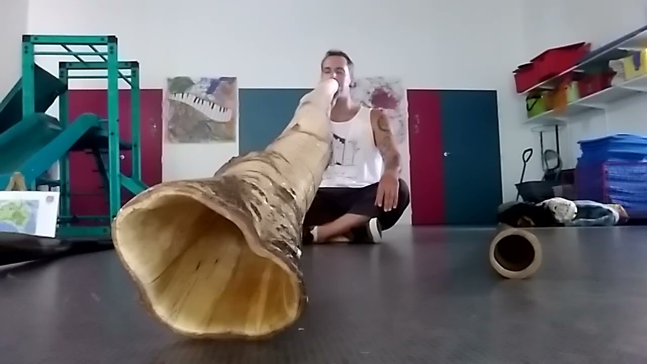 Didgeridoo, Inauguration didg en bouleau école Les Lonnières Le Cellier
