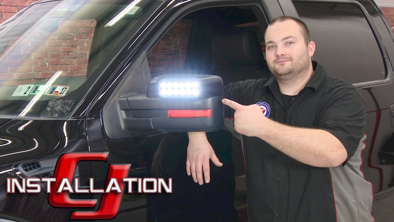 F-150/Raptor Oracle Lighting Off-Road LED Side Mirror Cap Pair 2009-14/2010-14 Installation
