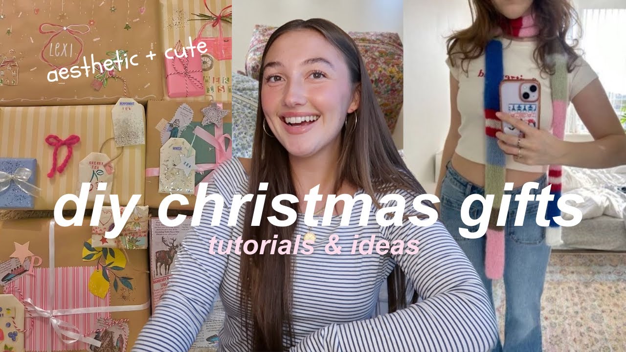 DIY christmas gifts (that people will actually want) | vlogmas day 10