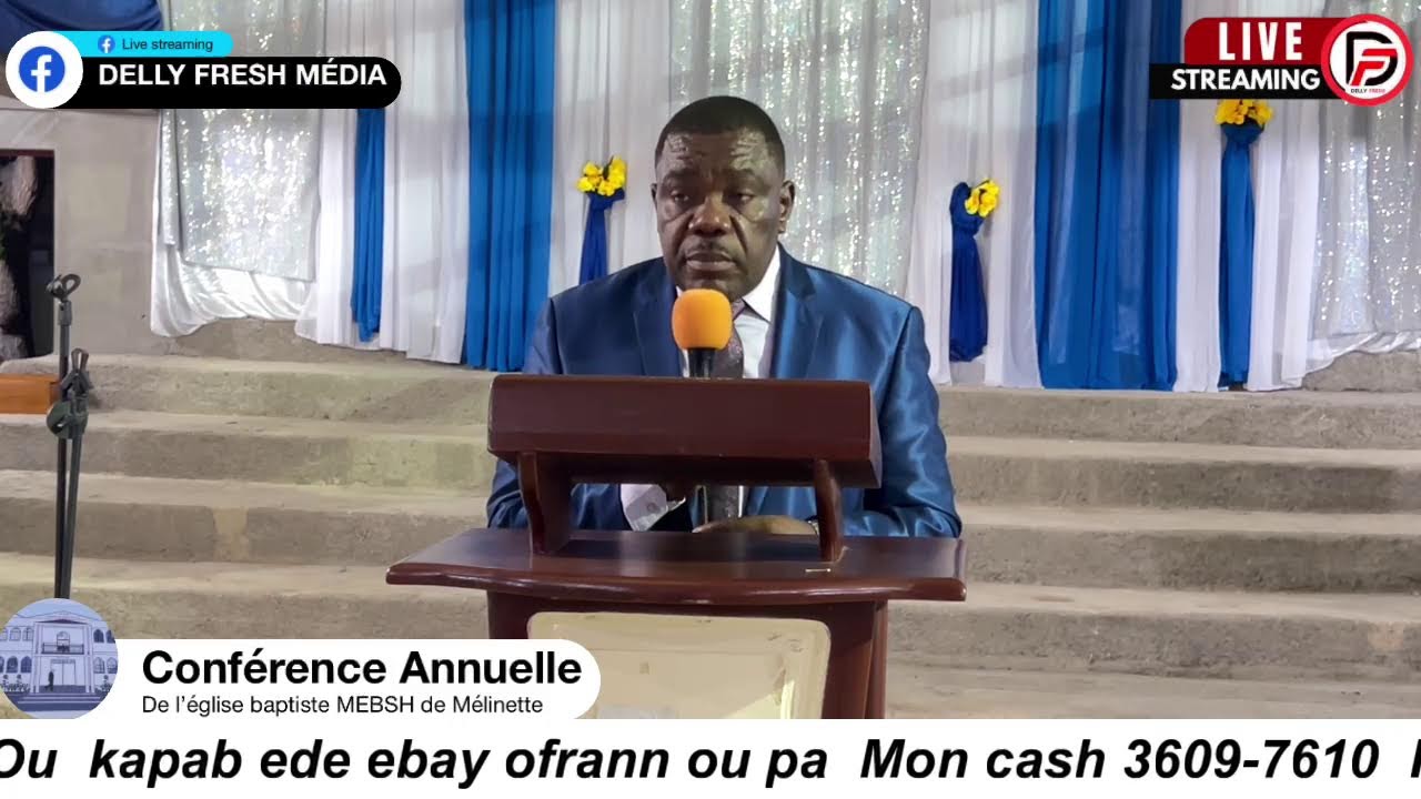 7ème soirée grande conférence annuelle de l’église MEBSH de Melinette