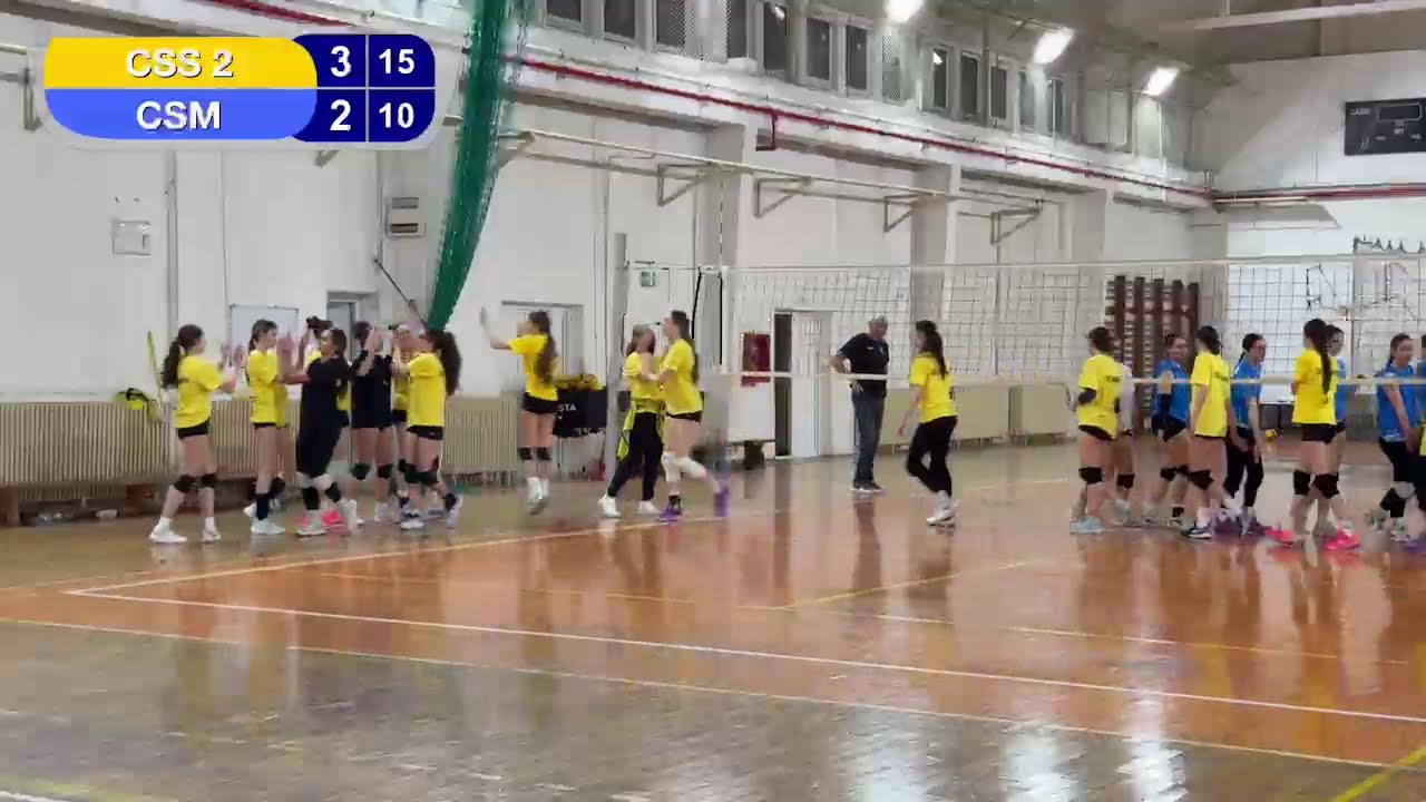 4K Volei U17 / Meci amical / CSS 2 - CSM