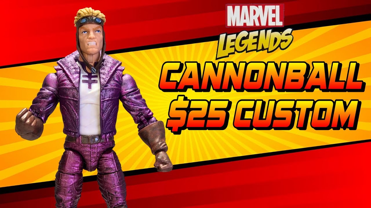 Пушечное ядро ​​&mdash; 25 долларов, Marvel Legends Custom #marvellegends