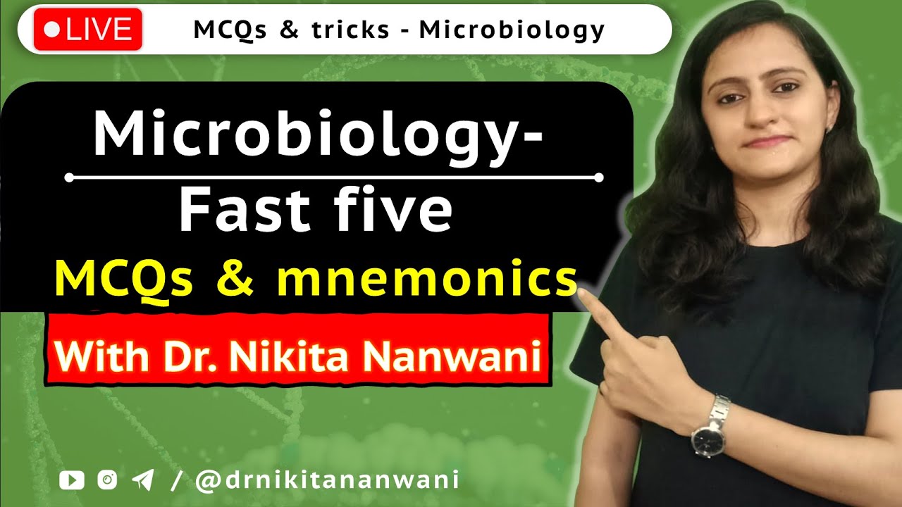 Microbiology mnemonics with MCQs  |  #neetpg  #usmle #drnikitananwani #fmge #microbiology