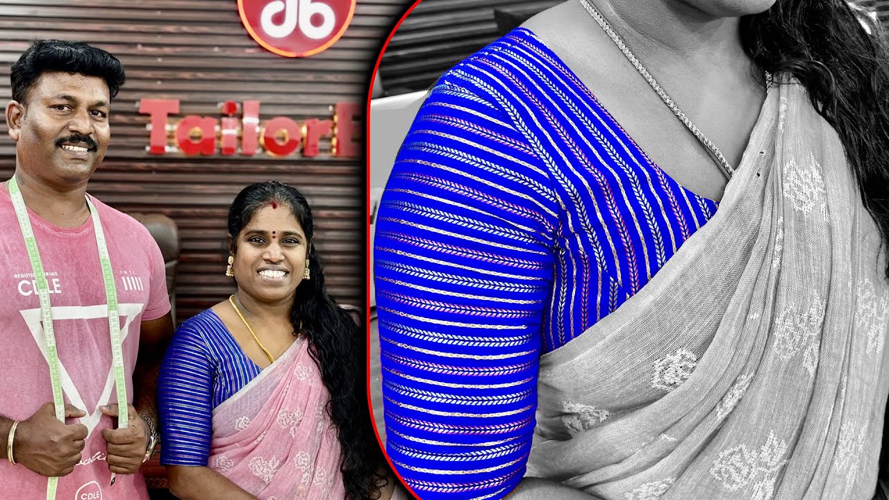 Sleeve Cutting and Stitching Detailly Explained in Tamil | Tailoring in Tamil | Tailor Bro