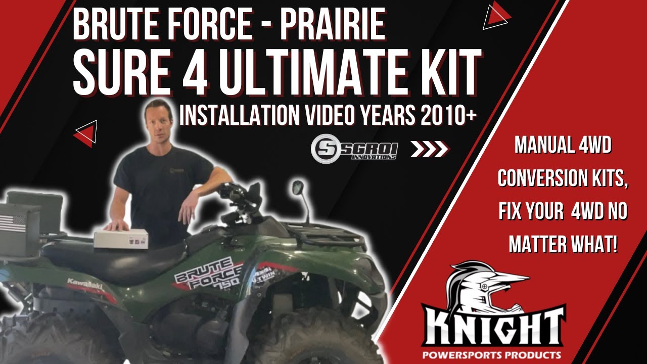 Brute Force - Prairie Sure 4 Ultimate Kit Installation for models 2010+