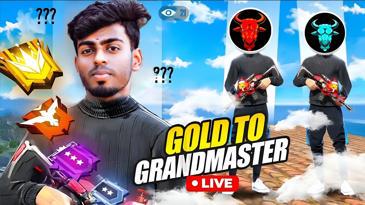 தமிழ் - 🔥MATTU SIRO GRANDMASTER  PUSH {DAY -1}🔥||Garena-FreeFire Max Live #mattusiro #matturavi