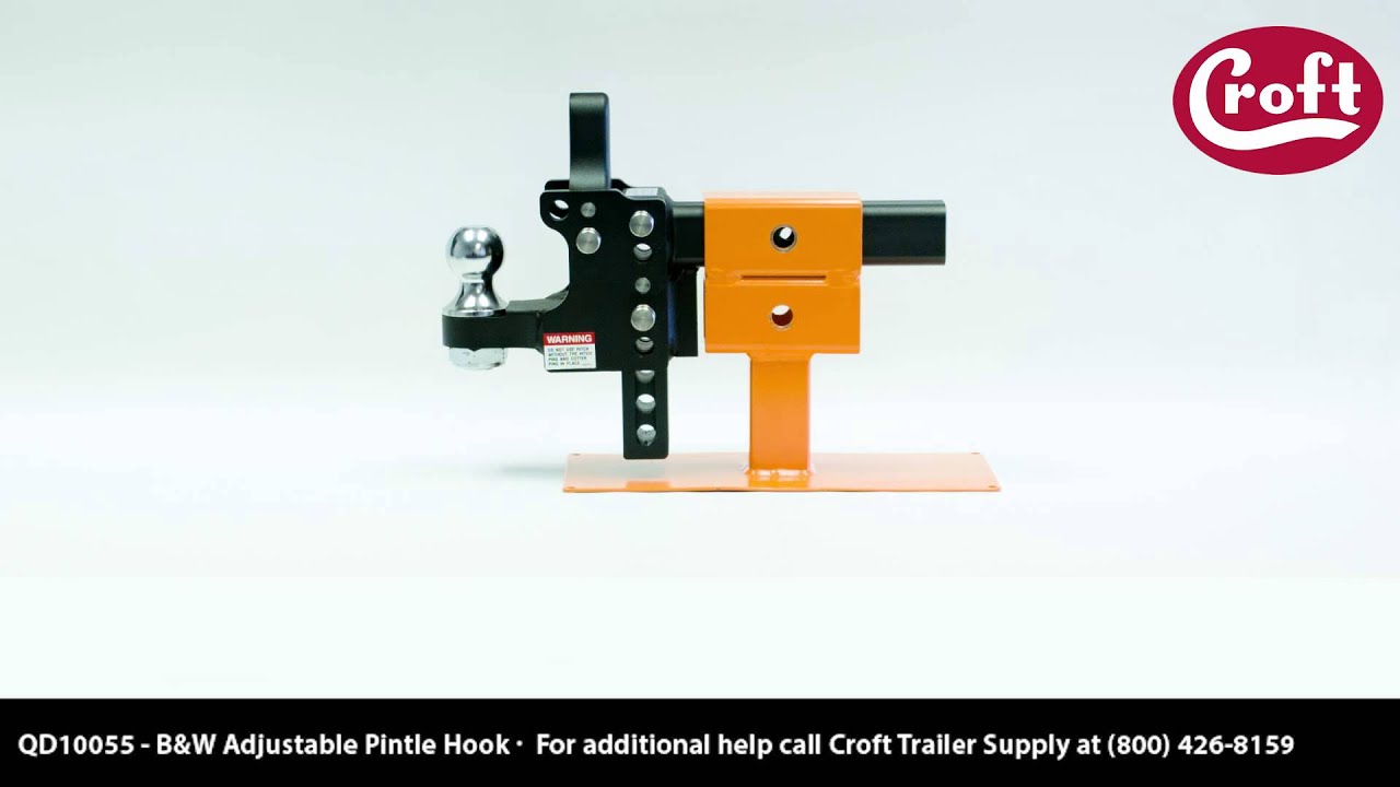 How To Use The B&W Adjustable Pintle Hook With 2