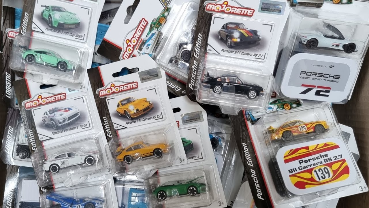 Majorette Porsche Edition set 2023. Unboxing and Review. Diecast Hunting in Europe ‼️